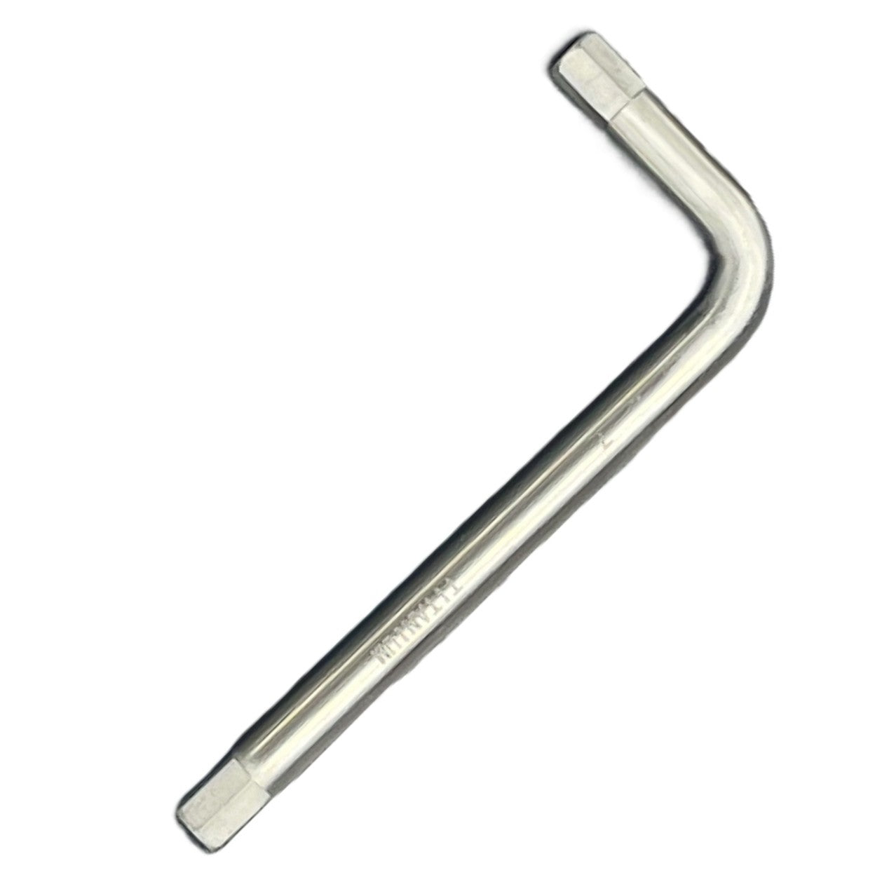 Titanium Allen Key non ferrous 7mm non magnetic hex tool