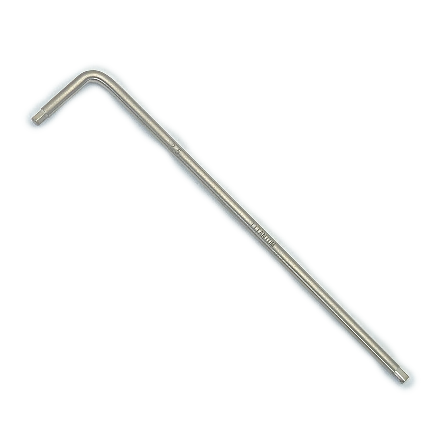 Titanium Metric Long Allen Key (Single) – MRI‑Safe