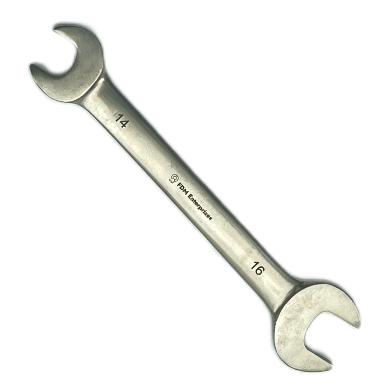 Titanium Double Open End Wrench 14mm x 16mm Non-Ferrous, Corrosion Resistant, Non-Magnetic