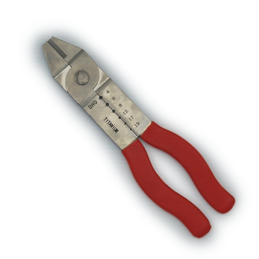 Titanium Strippers Pliers 8" Non-Ferrous, Corrosion Resistant, Non-Magnetic