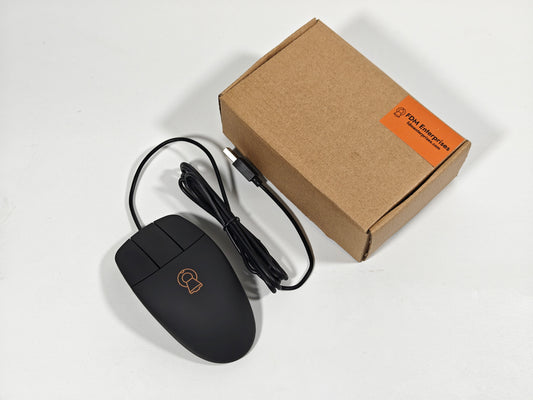 3 Button Optical Mouse No Scroll - Similar to HP DY651A