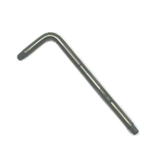 Titanium 3mm Allen (Hex) Key Non-Ferrous, Corrosion Resistant,  Non-Magnetic