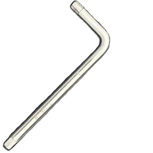 Titanium 4mm Allen (Hex) Key Non-Ferrous, Corrosion Resistant,  Non-Magnetic