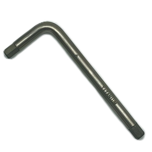 Titanium 6mm Allen (Hex) Key Non-Ferrous, Corrosion Resistant,  Non-Magnetic