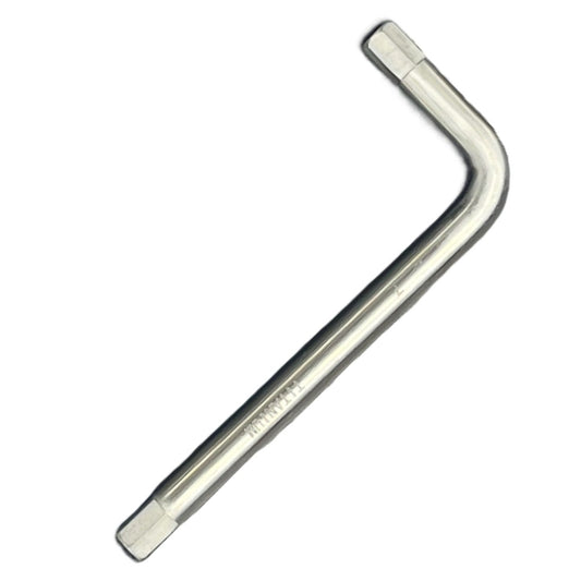 Titanium 7mm Allen (Hex) Key Non-Ferrous, Corrosion Resistant,  Non-Magnetic
