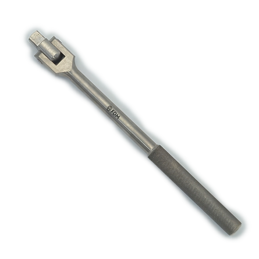 Titanium Hinged Handle 3/8 Drive Non-Ferrous, Corrosion Resistant,  Non-Magnetic