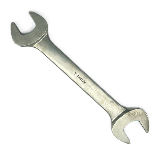 Double open end Titanium Tools 30 x 32 corrosion resistant non magnetic titanium wrench