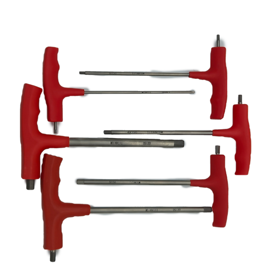 MRI‑Safe T‑Handle Titanium Allen Key Set (Metric)